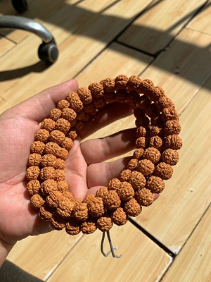 金刚佛珠原籽蜂王108颗手串项链