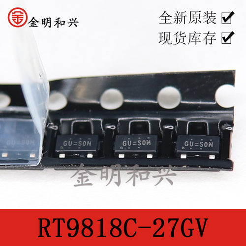 RT9818C-27GV贴片三极管丝印GU=