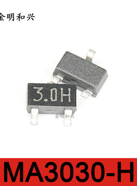 MA3030-H 丝印3.0H 进口全新原装 贴片三极管 SOT-23 电子元器件