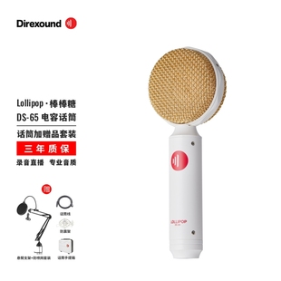 Direxound DS-65 Lollipop棒棒糖录音唱歌主播电容话筒直播麦克风