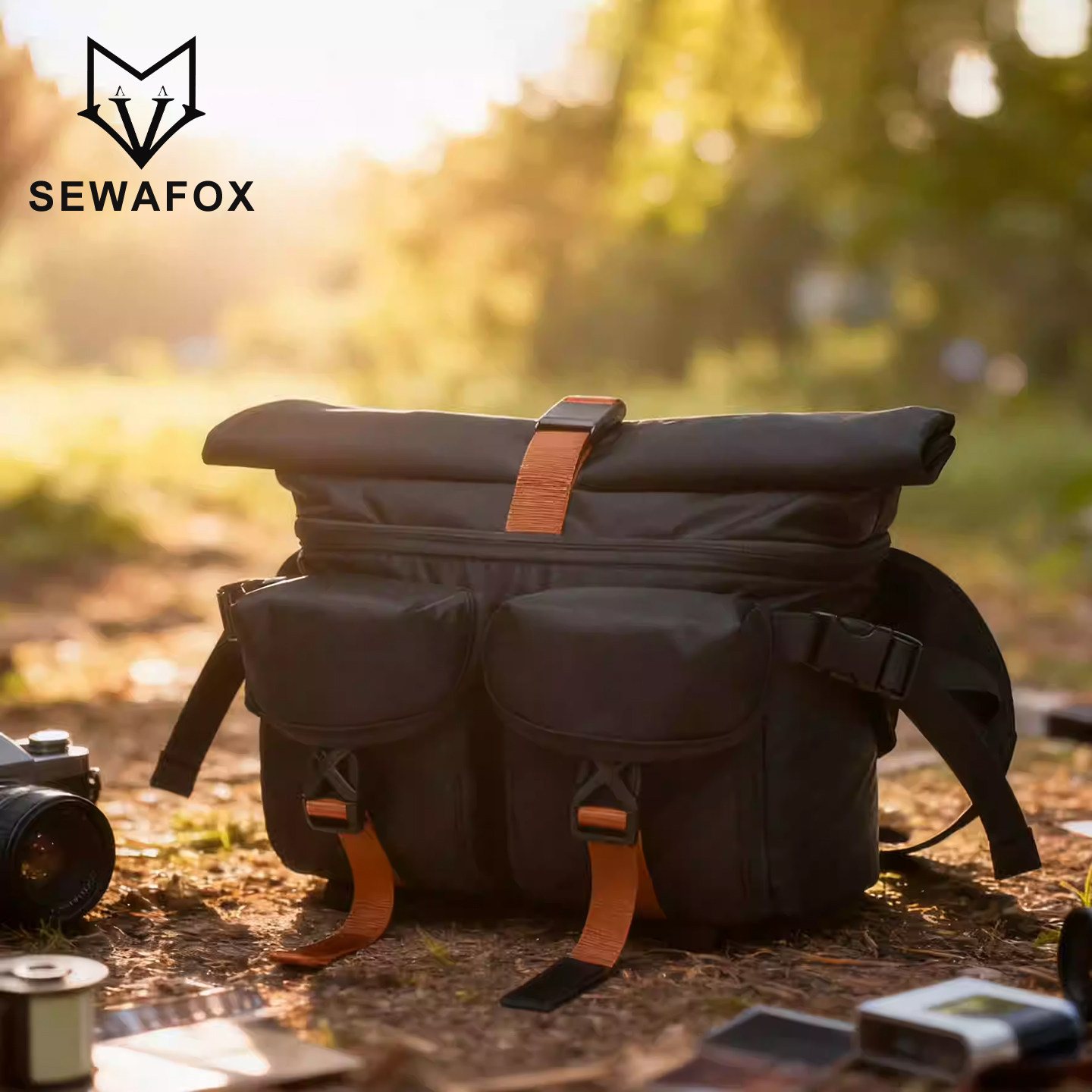 男款相机包减负斜挎男士专业单反易携带大容量多功能防撞摄影包女