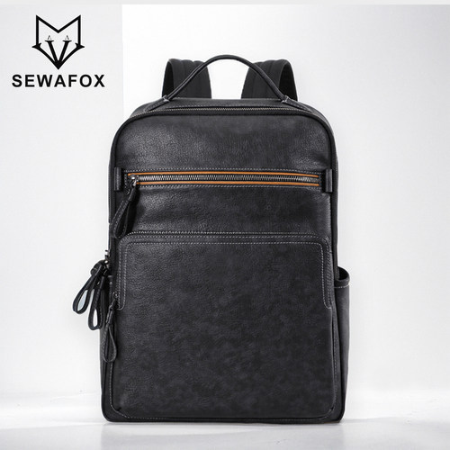 SEWAFOX/塞瓦狐商务通勤男双肩包