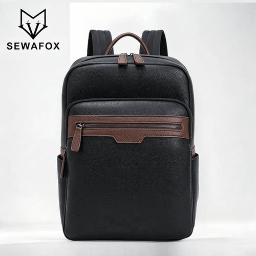 SEWAFOX/塞瓦狐商务通勤男双肩包