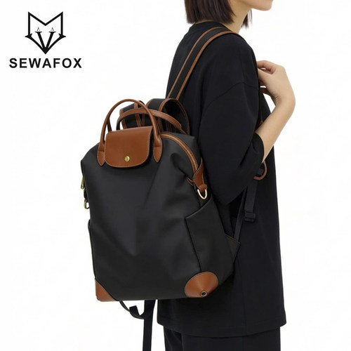 SEWAFOX品牌简约通勤双肩包