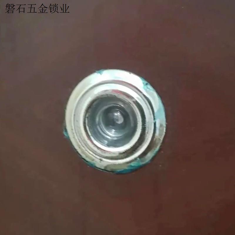 防盗门管径27mm工程款猫眼通用型防盗门猫眼家用塑料门镜猫眼.