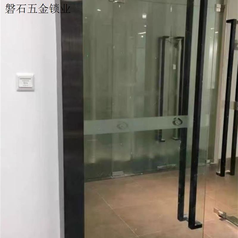 大门大木门对装有框门拐角不锈钢黑钛金色黑玫瑰金拉手双弯无指.