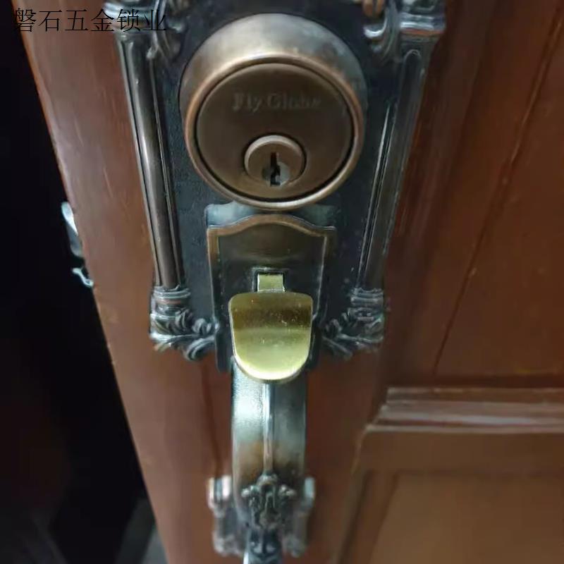 按扣大母指按压开关按键老式门拉手锁扣罗普斯金门锁锁舌五金配.