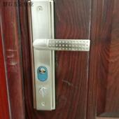 通用型防盗门把手门锁拉手手柄进户门大门拉手1.2厚面板实心加.