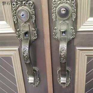 按扣大母指按压开关按键老式门拉手锁扣罗普斯金门锁锁舌五金配.