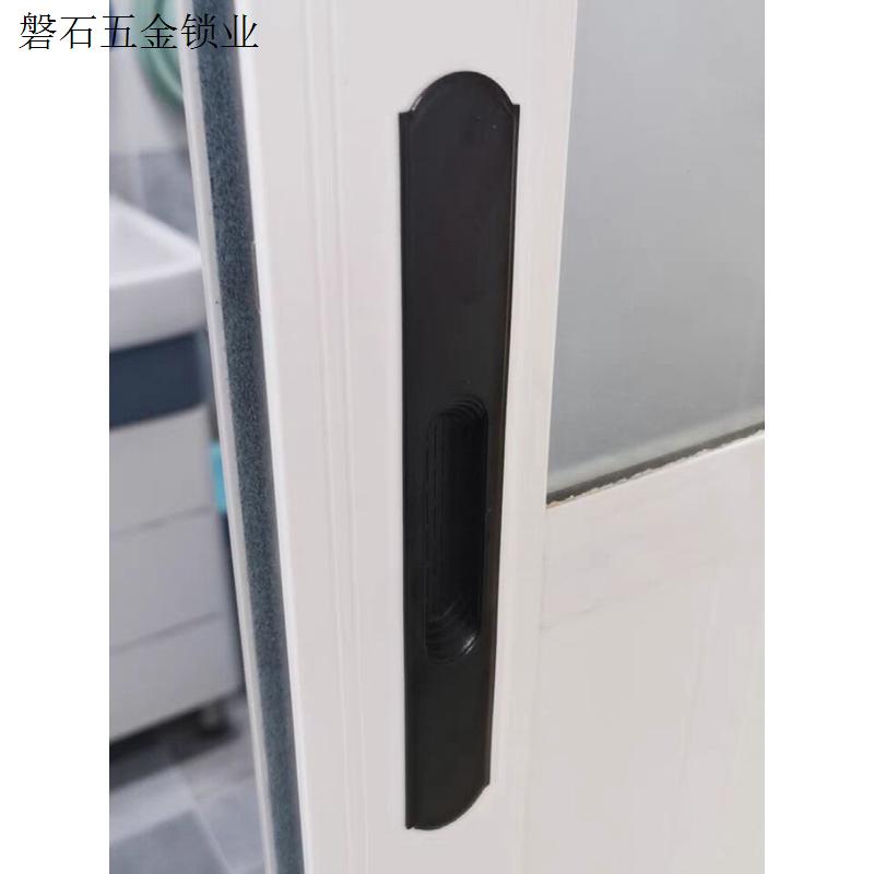 90不锈钢门窗勾推拉门窗锁铝合金双面钩锁平移落地门锁单面勾锁.
