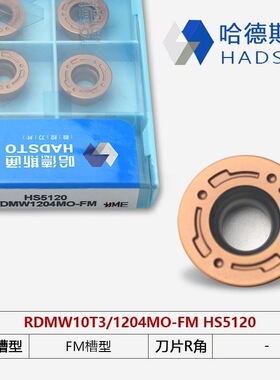 哈德斯通HS5130/RDMW0802MO RDMW1003MO-FM 10T3 1605铣刀片粒