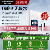 汉斯顿净水器家用厨房直饮自来水过滤器大流量320EY超滤机净水机