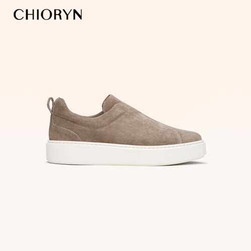 增高轻量一脚蹬板鞋chioryn青润