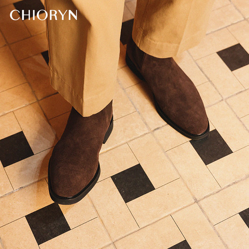 跑车楦切尔西靴男chioryn青润