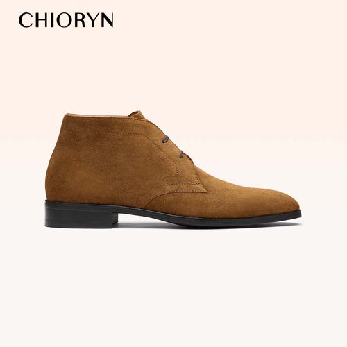 小牛皮沙漠靴男士chioryn青润