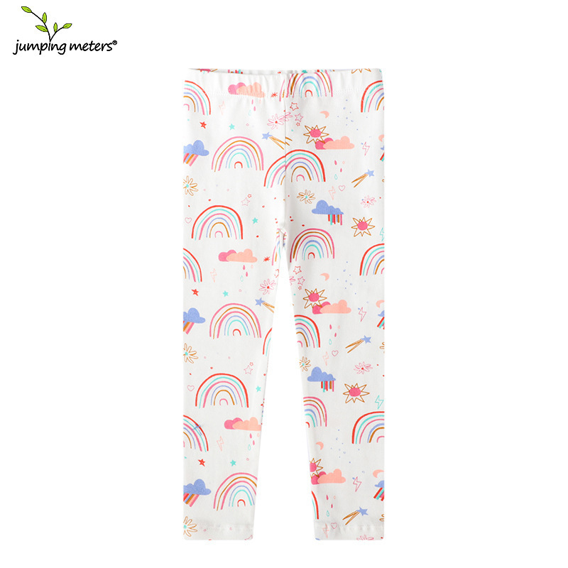 2024春秋季女款棉裤打底裤女宝宝弹力裤中小童打底裤外穿一件分销