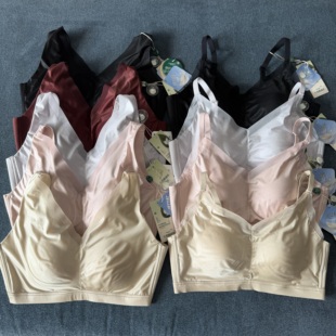 【真桑蚕丝！养护界本尊！】DU家定制风口透气杯薄软轻无钢圈文胸