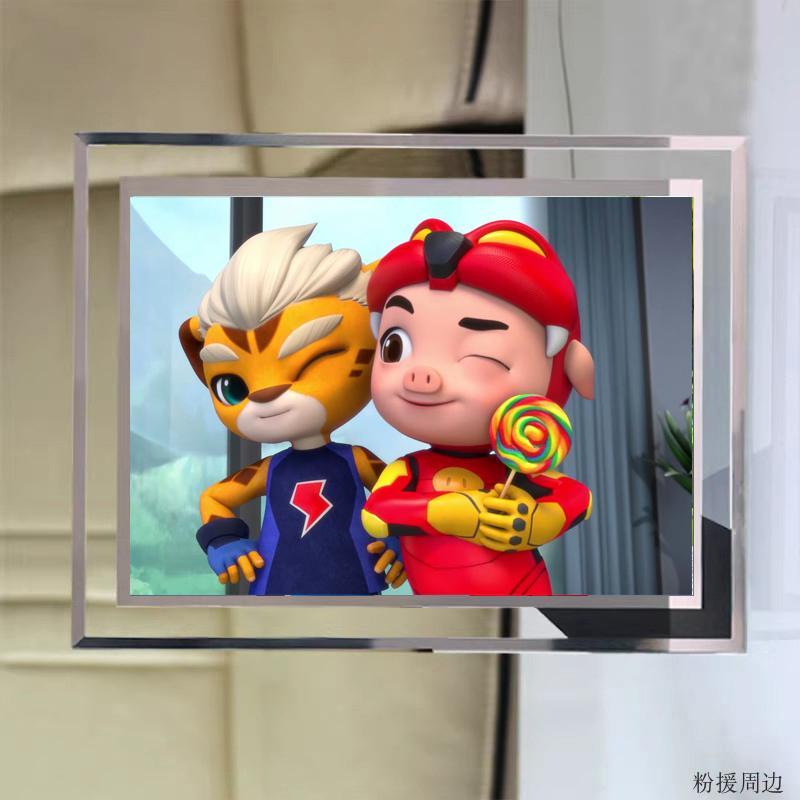 猪猪侠星航周边水晶玻璃图片