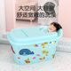 儿童洗澡桶宝宝泡澡桶可坐新生婴儿浴盆家用保温加厚大小孩沐浴桶