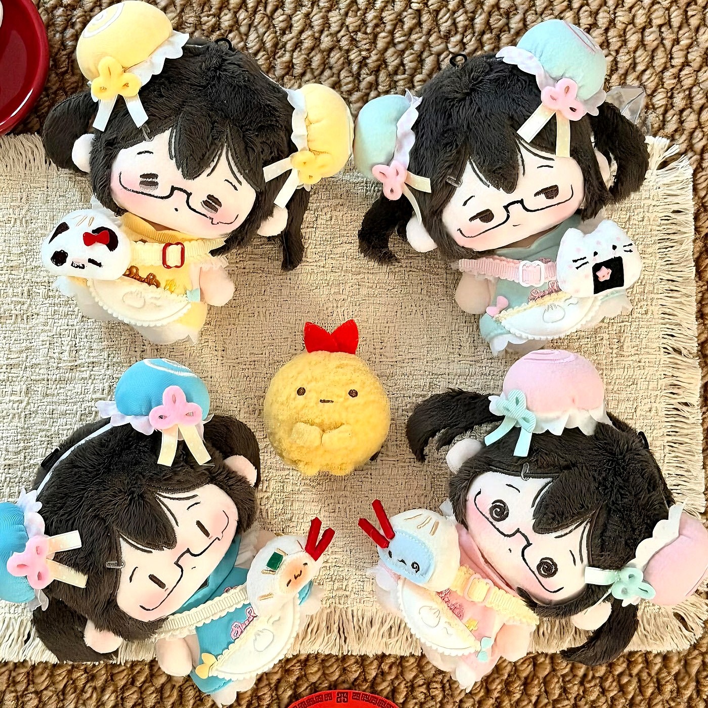 10cm厘米娃衣中华料理屋棉花娃娃海星正常体换装娃衣套装玩偶衣服图片