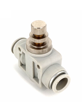 亚德客型管道阀PSA/ASA4 6 8 10 12 16 快插气管接头调节阀节流阀