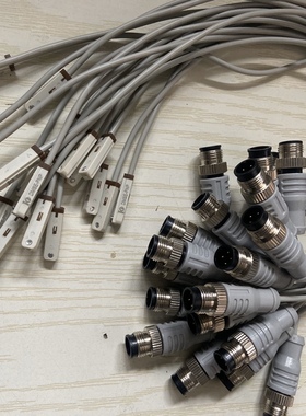 磁性感应开关DMSG DMSH DMSE-C08 NC12航空插头PC08 PC12 NC08