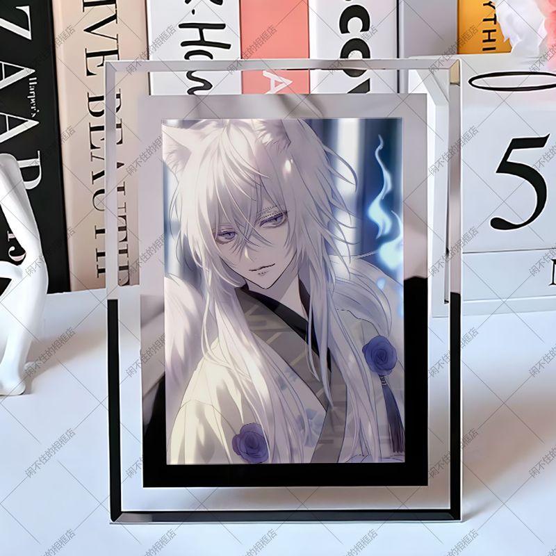 元气少女缘结神周边巴卫水晶相框