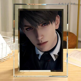 恋与深空周边水晶相框夏以昼照片立牌摆件送朋友礼物装饰画可定制