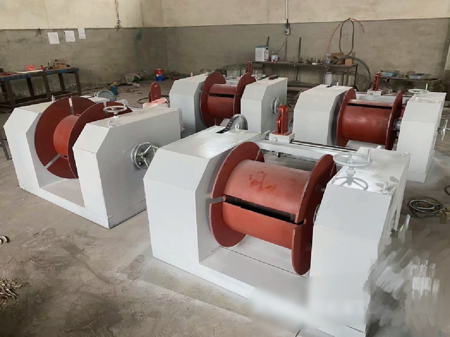 钢筋拔丝拉丝收线机工字轮收卷机金属线材拉拔绕线机钢丝冷拔收线