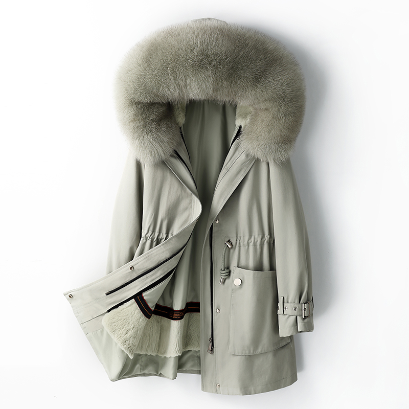 海宁獭兔毛皮草小个子