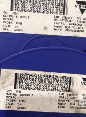 SI1303DL-T1-E3  原装进口正品VISHAY  封装SOT323   SI1303DL-T1