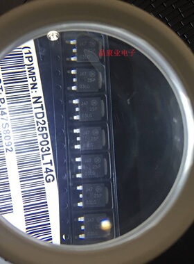 NTD25P03LT4G  全新原装  贴片TO-252  MOS场效应  25P03LG