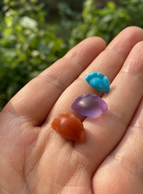 小巧配饰松石雅致南红手工