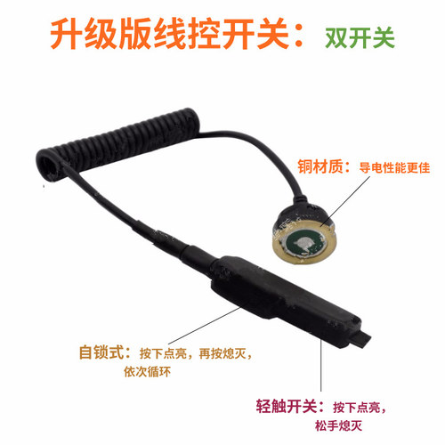 红绿鼠尾线控包邮瞄准器