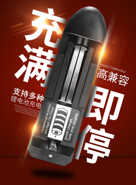 Ultrafire18650锂电池充电器3.7V手电筒充电器