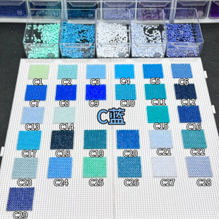 C色系随心淘拼豆MARD黄豆豆婆娑拉比COCO同款货源2.6mm拼豆补充包