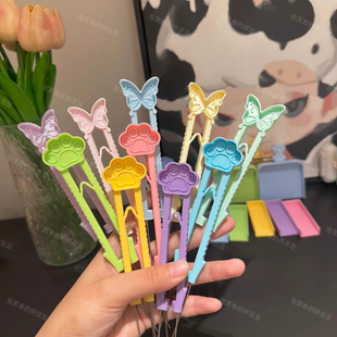 泡芙卷拼豆笔2.6mm神器豆针笔长镊子夹子工具猫抓铲拼豆工具豆铲