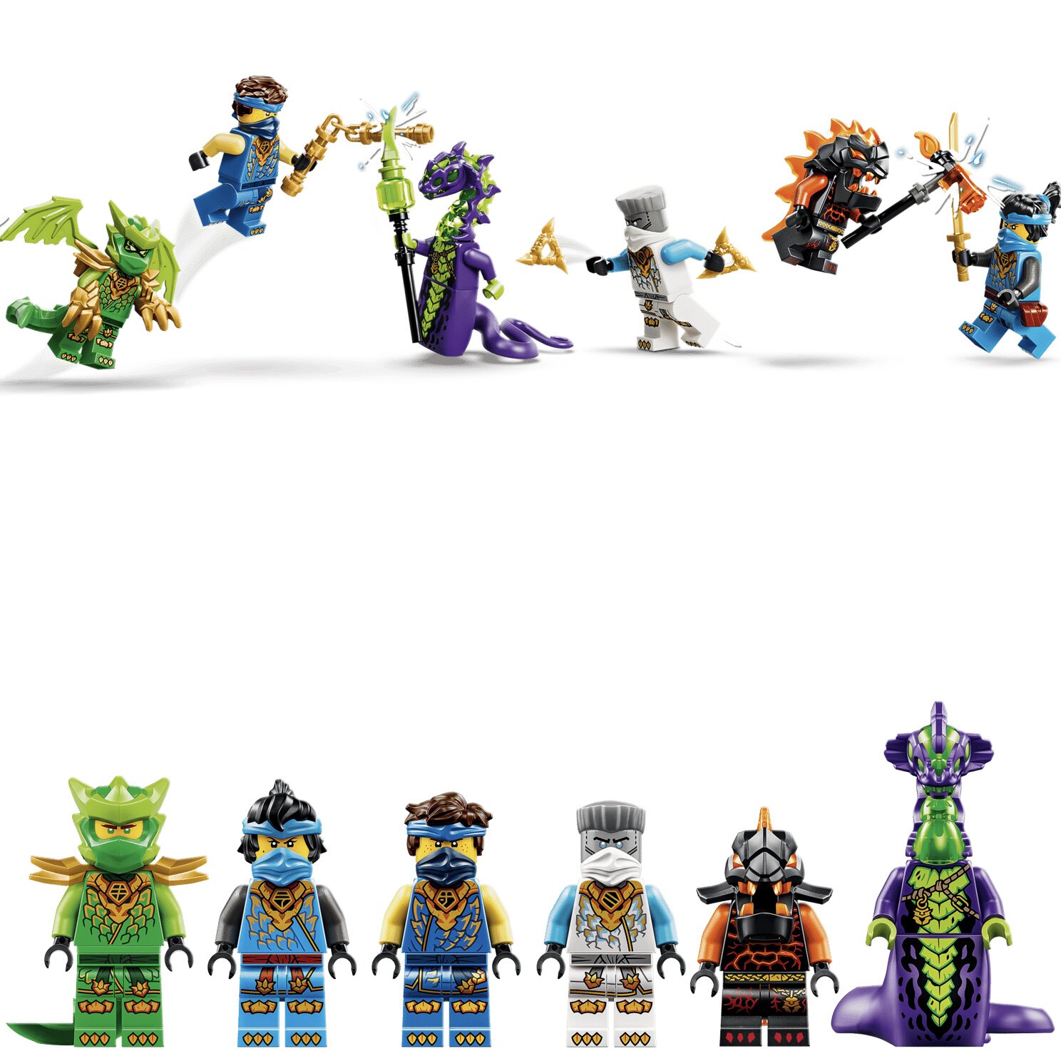 乐高LEGO 幻影忍者 神龙劳埃德 积木人仔图片