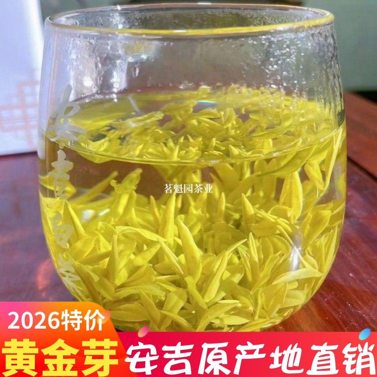 2025新茶白茶安吉正宗黄金芽茶叶明前特级黄金芽绿茶叶礼盒装散装
