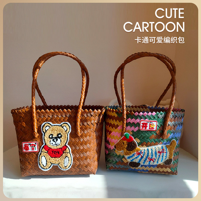 宝宝满月伴手礼儿童生日宴百天幼儿园十周岁小朋友空篮子回礼盒子