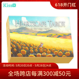 现货 进口正版 心灵景观塔罗牌Heartscape Tarot心如止水卡罗牌