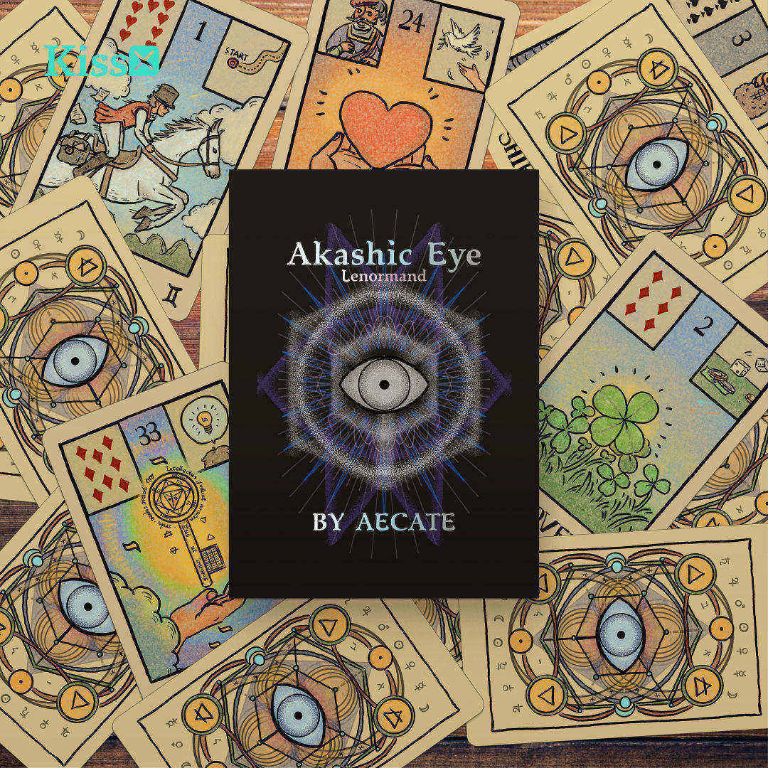 【现货】原创正版 卡西之眼雷诺曼 Akashic Eye Lenormand 礼盒版