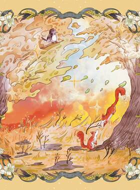 鎏金秋天绒桌布70CM丽丝绒塔罗牌神谕卡绒桌布