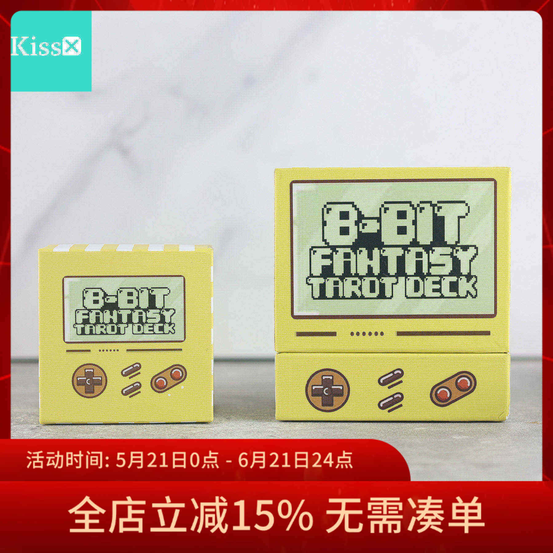 【现货】原装正版 奇幻八位像素塔罗牌 8 Bit Fantasy Tarot