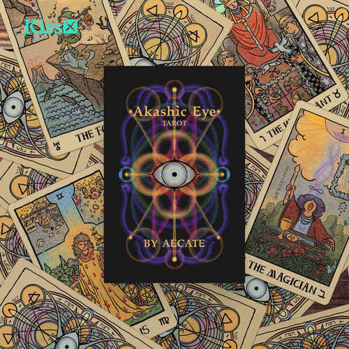 【现货】原创正版 卡西之眼塔罗牌 Akashic Eye Tarot 礼盒版