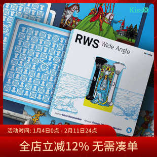 【现货】进口正版 广角韦特塔罗牌 Wide Angle Tarot 加大版