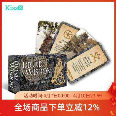 【现货】进口正版 德鲁伊智慧神谕卡 Druid Wisdom
