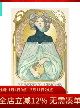 【现货】进口正版烫金虚幻缥缈愿景塔罗牌Ethereal Visions Tarot