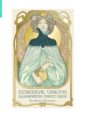 【现货】进口正版烫金虚幻缥缈愿景塔罗牌Ethereal Visions Tarot