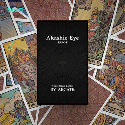 【现货】原创正版 卡西之眼塔罗牌 Akashic Eye Tarot 白边框版